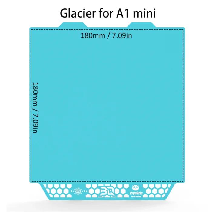 BIQU Panda plaque de construction CryoGrip Pro ressort acier Double face pour BambuLab P1P P1S P2S A1 X1 H2D imprimante 3D aventurier 5M