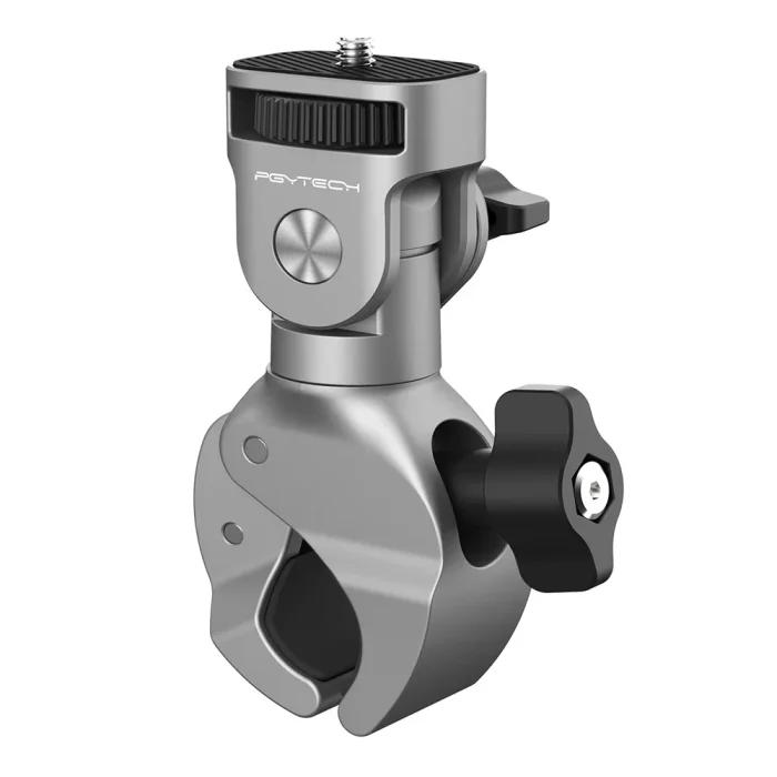 PGYTECH – support à Super pince, 17mm à 37mm, 1/4 « , adaptateur à vis pour vélo/véhicule, série, caméra d’action de cyclisme, Smartphones