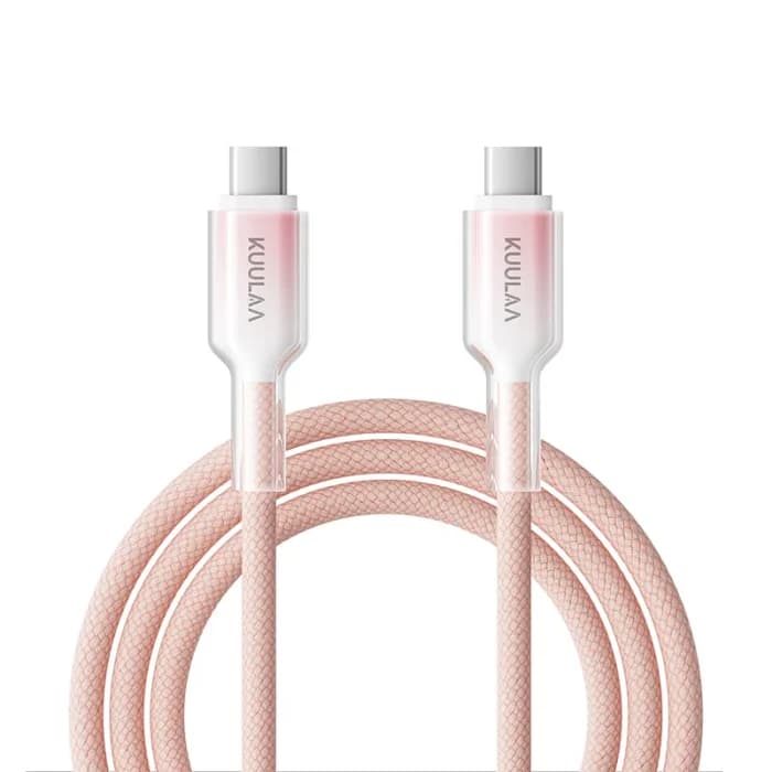 KUULAA câble USB C vers USB Type C câble PD 60W cordon de chargeur rapide câble USBC vers type-c pour iPhone16 15 Samsung MacBook iPad Xiaomi