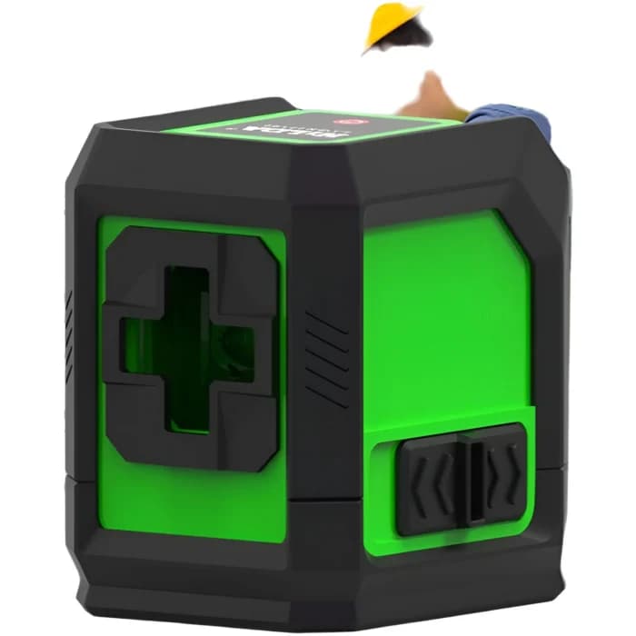 HILDA niveau Laser Instrument Laser vert à 2 lignes avec niveau mural magnétique Portable Support provincial Instrument Laser croisé