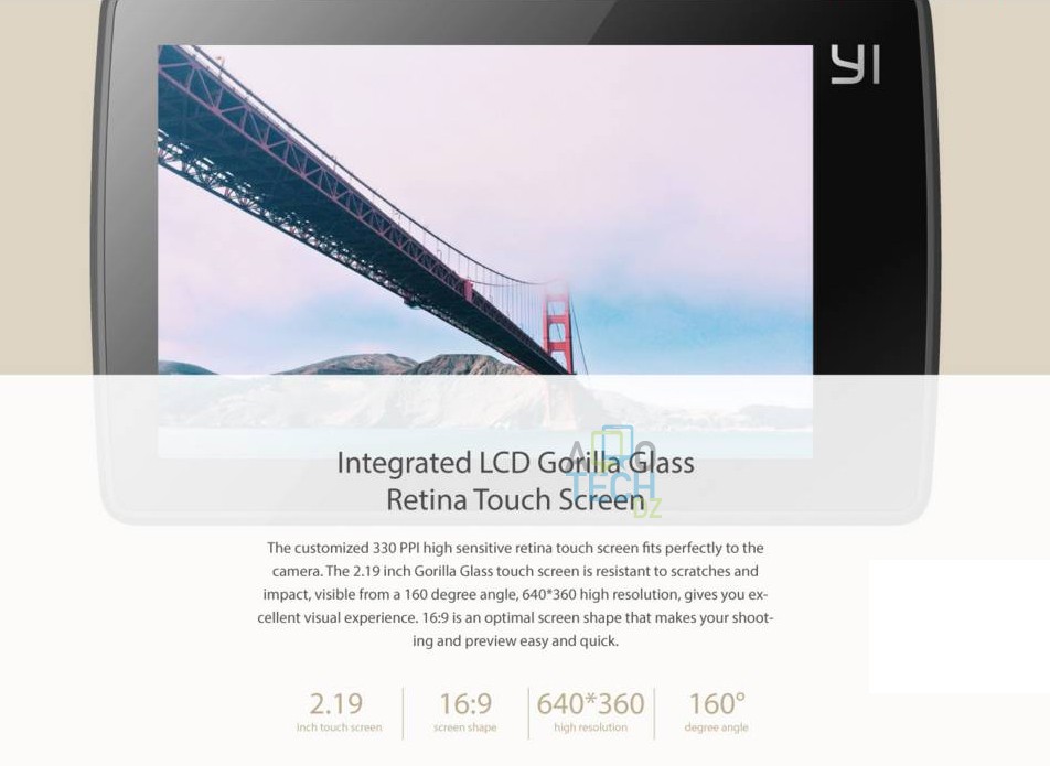 xiaomi yi 4k lcd