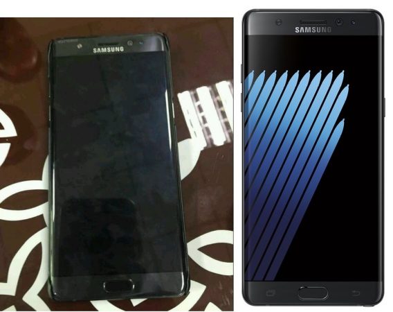 fuite galaxy note 7