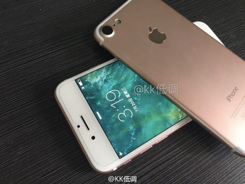 premieres photos de liphone 7 allume