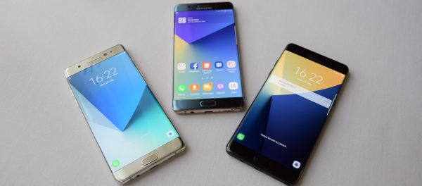 galaxy note 7 coloris