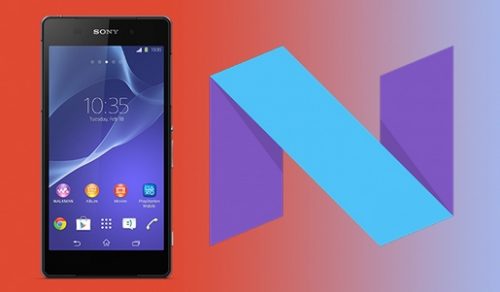 Sony Xperia Z2 Nougat 7.0 allotechdz