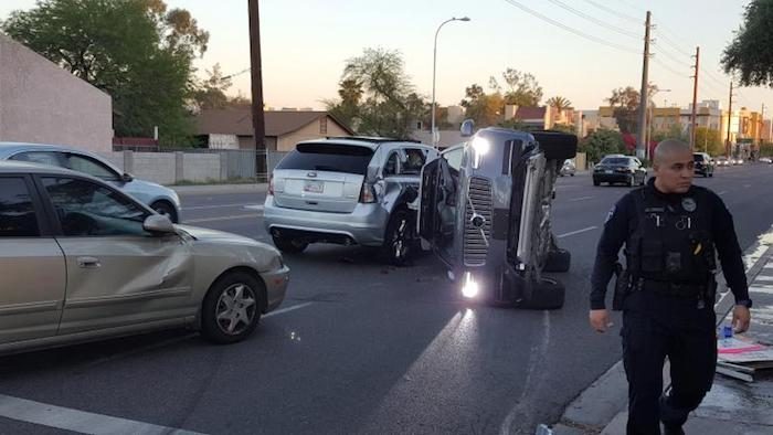 Accident Voiture Autonome Uber