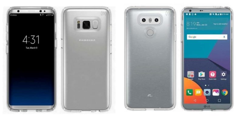 lg g6 s8 comparatif