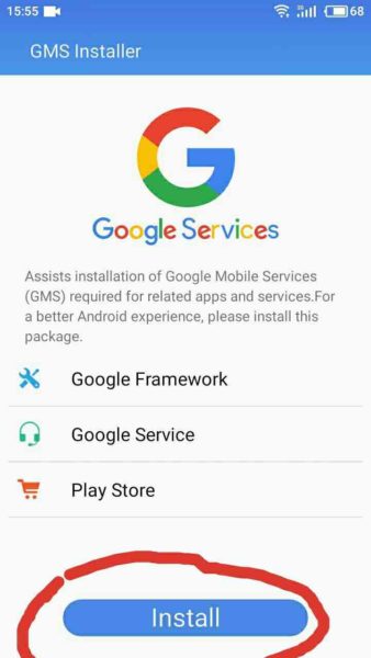 meizu install playstore