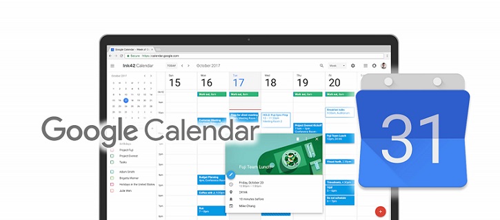 calendrier google