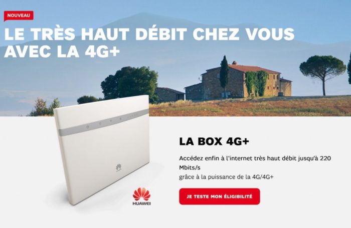 SFR Box 4G Novembre 2018