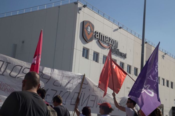 amazon protest