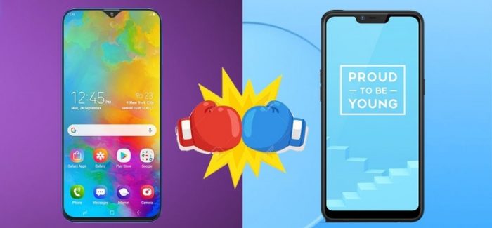 Samsung Galaxy M10 vs Realme C1.2