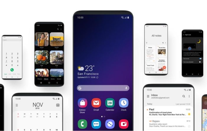 samsung one ui