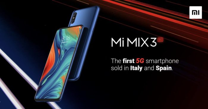 mi mix 3 5g italy