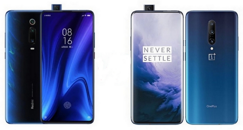 redmi-k20-pro-vs-oneplus-7-comparaison