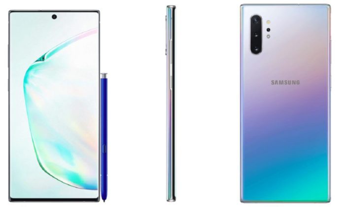 samsung galaxy note 10 plus bleu 1