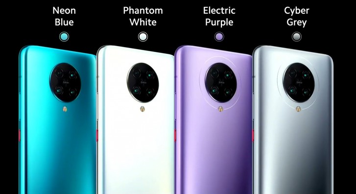 poco f2 pro couleur officiel