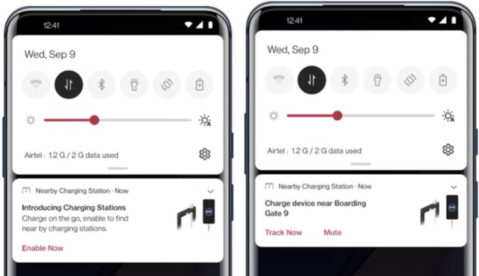 OnePlus Smartphones Alerte Points de Recharge Aeroport 1024x590 1