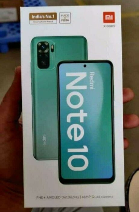 Redmi Note 10 1boite