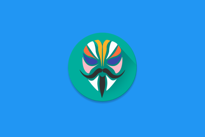 magisk feature image blue