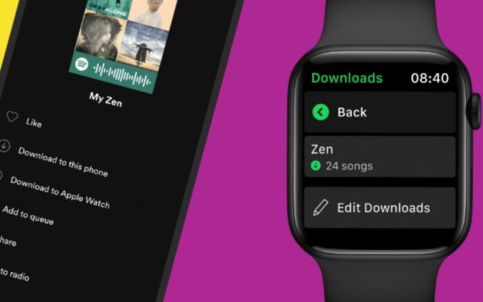 spotify apple watch