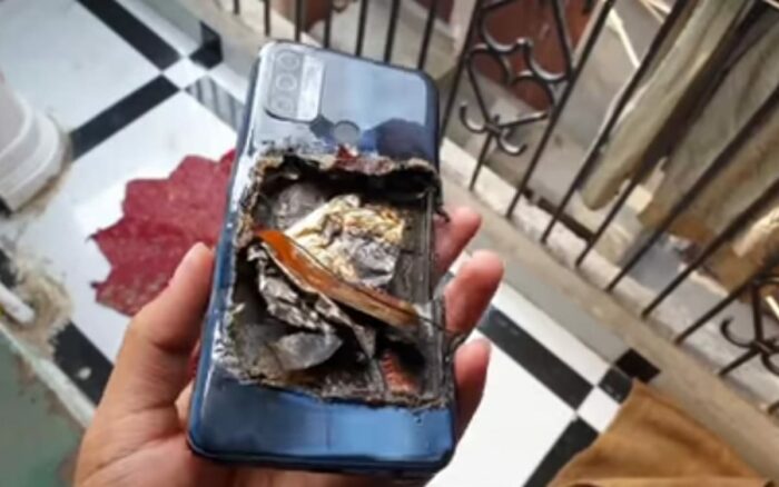 oppo smartphone explose 1