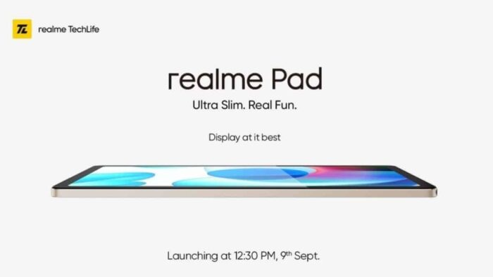 Realme Pad devoile