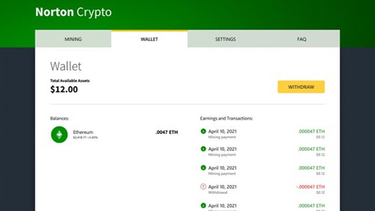 Norton antivirus vous permet de miner des cryptos, voilá les raisons de cette polémique