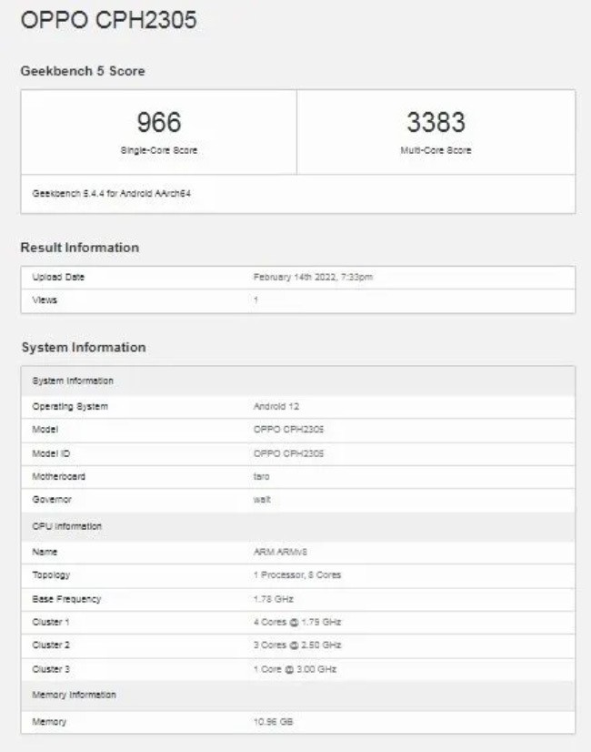 OPPO-Find-X5-Pro-Geekbench