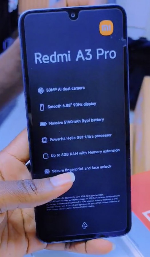 Le Redmi A3 Pro apparaît par surprise sur une boutique en ligne