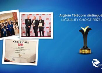 Algerie Telecom decroche la Distinction Choix de la qualite 2024